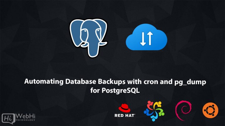 Automating Database Backups with cron and pg_dump for PostgreSQL ...